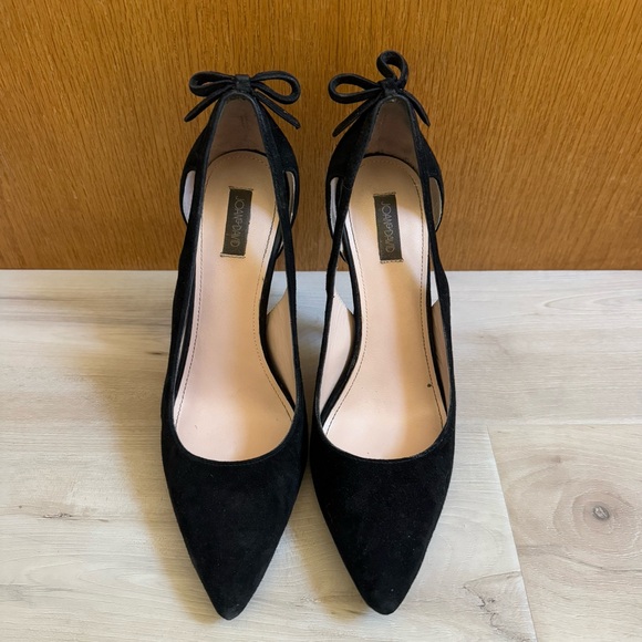 JOAN & DAVID • Dajora Black High Heels - Size 7.5 - Picture 5 of 12